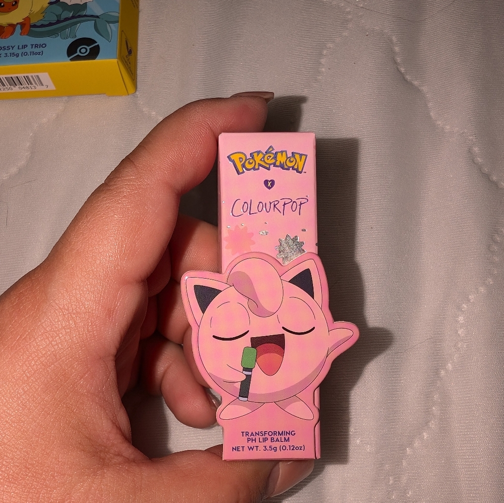 Pokemon x Colourpop SING Transforming PH Lip Balm Jigglypuff Sparkling